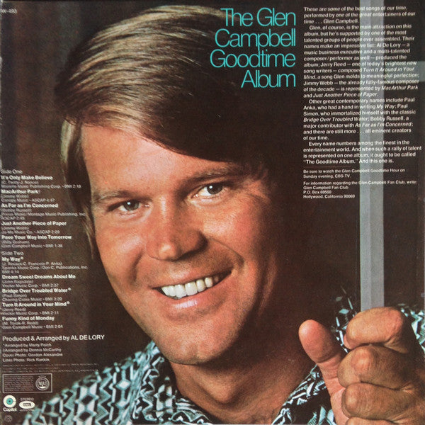 Campbell, Glen - The Glen Campbell Goodtime Album (VG) (Vinyl LP)