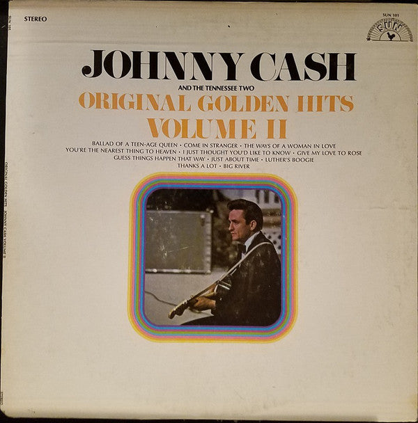 Cash, Johnny And The Tennessee Two - Original Golden Hits Volume II (Vinyl, VG+) (Vinyl LP)