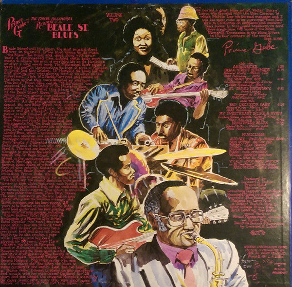 Prince Gabe And The Millionaires - Rebirth Of Beale St. Blues Vol. 2 (Vinyl, VG) (Vinyl LP)