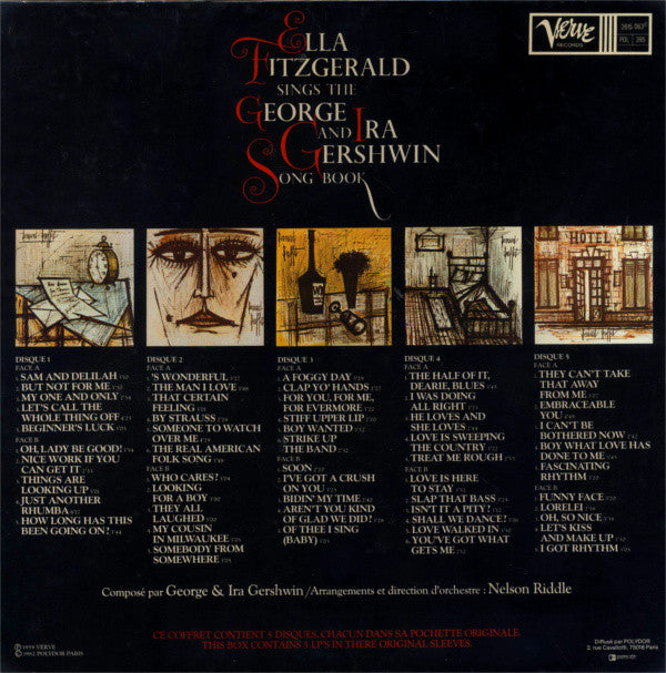 Fitzgerald, Ella - Sings The George And Ira Gershwin Song Book (Vinyl, VG+) (Vinyl LP)