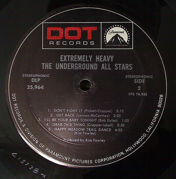 Underground All-Stars - Extremely Heavy! (VG+) (Vinyl LP)