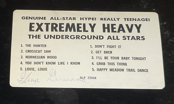 Underground All-Stars - Extremely Heavy! (VG+) (Vinyl LP)