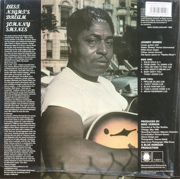 Shines, Johnny - Last Night's Dream (Vinyl, NM or M-) (Vinyl LP)