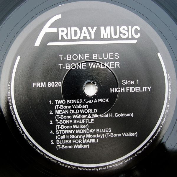 Walker, T-Bone - T-Bone Blues (Vinyl, VG+) (Vinyl LP)