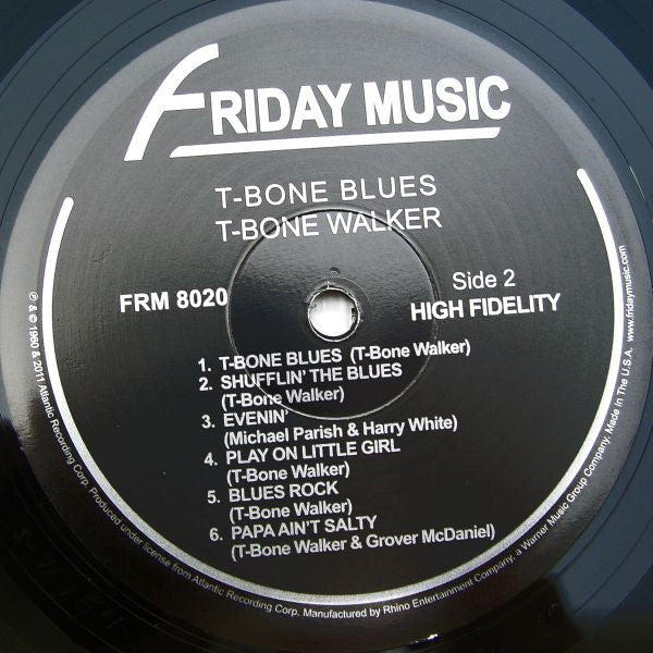 Walker, T-Bone - T-Bone Blues (Vinyl, VG+) (Vinyl LP)