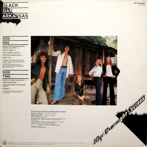 Black Oak Arkansas - 10yr Overnight Success (VG+) (Vinyl LP)