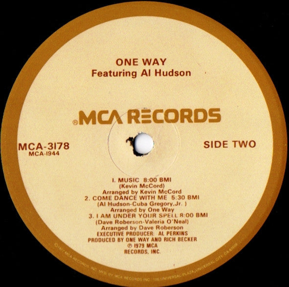 One Way Featuring Al Hudson - One Way Featuring Al Hudson (NM or M-) (Vinyl LP)