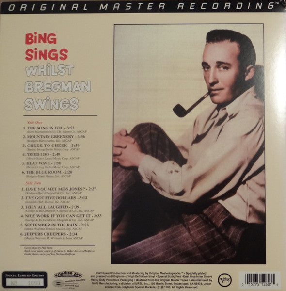 Crosby, Bing & Buddy Bregman - Bing Sings Whilst Bregman Swings (Vinyl, VG+) (Vinyl LP)