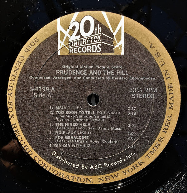 Prudence And The Pill (VG+) (Vinyl LP)