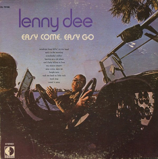 Dee, Lenny - Easy Come, Easy Go (VG+) (Vinyl LP)