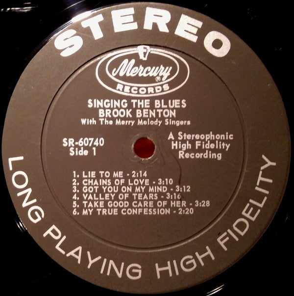 Benton, Brook - Singing The Blues (VG) (Vinyl LP)