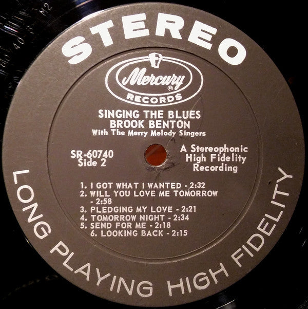 Benton, Brook - Singing The Blues (VG) (Vinyl LP)