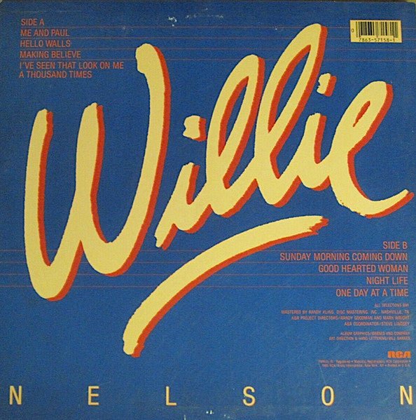 Nelson, Willie - Willie (Vinyl, M) (Vinyl LP)