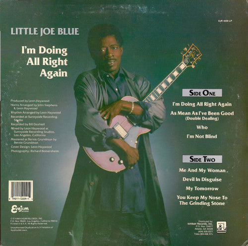 Blue, Little Joe - I'm Doing All Right Again (M) (Vinyl LP)