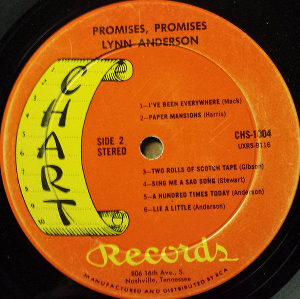 Anderson, Lynn - Promises, Promises (VG+) (Vinyl LP)