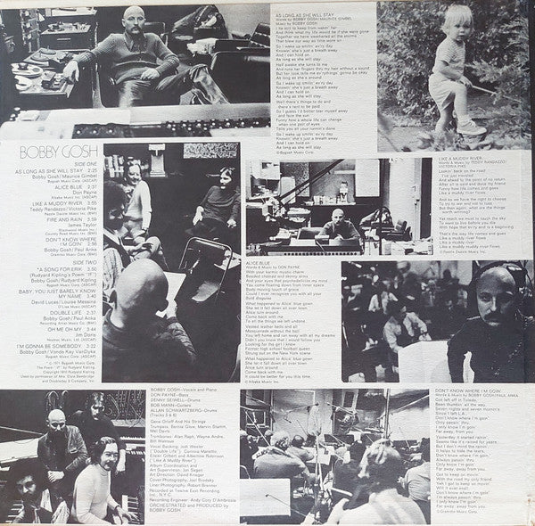 Gosh, Bobby - Bobby Gosh (VG) (Vinyl LP)