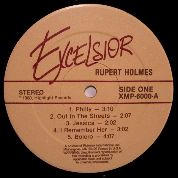 Holmes, Rupert - Rupert Holmes (M) (Vinyl LP)