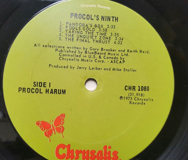 Procol Harum - Procol's Ninth (VG+) (Vinyl LP)