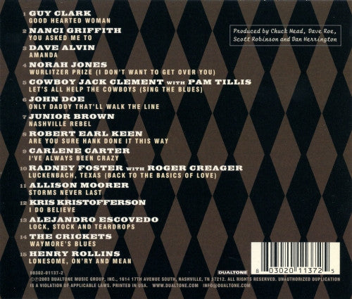 Various - Lonesome, On'ry And Mean (A Tribute To Waylon Jennings) (CD, VG) (Vinyl LP)
