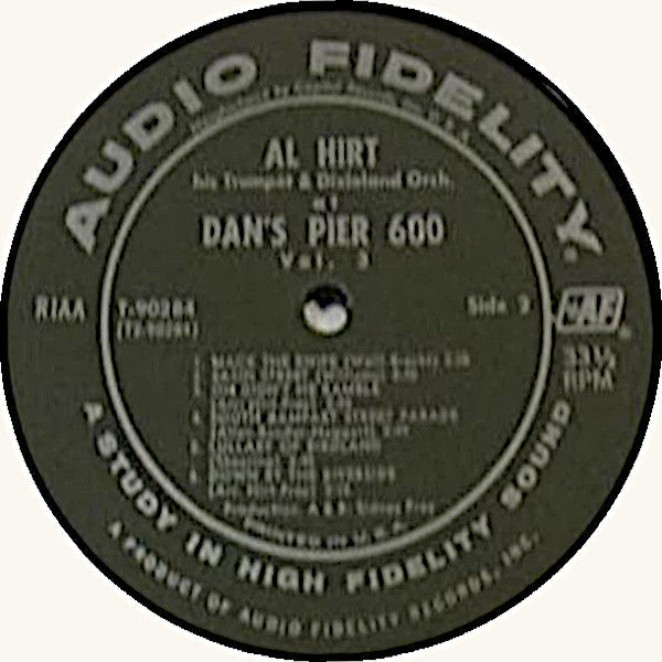 Hirt, Al - Swingin' Dixie Volume 3 (VG+) (Vinyl LP)