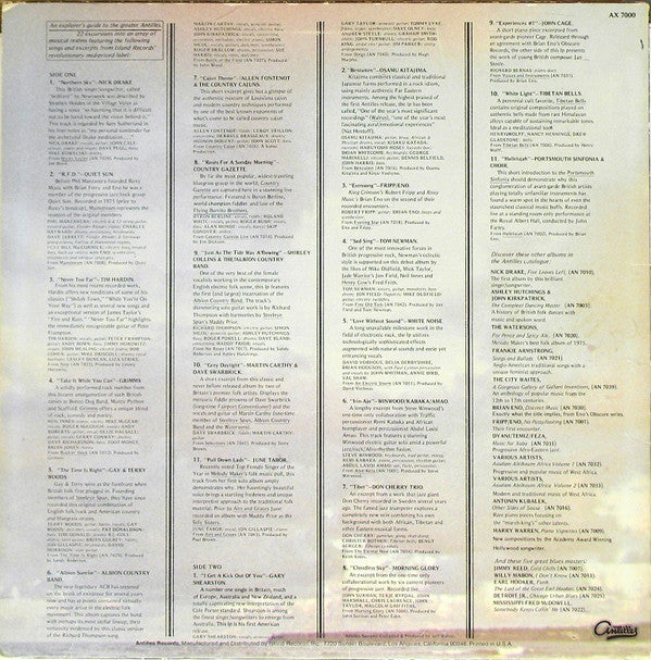 Various - The Greater Antilles Sampler (Vinyl, VG+) (Vinyl LP)
