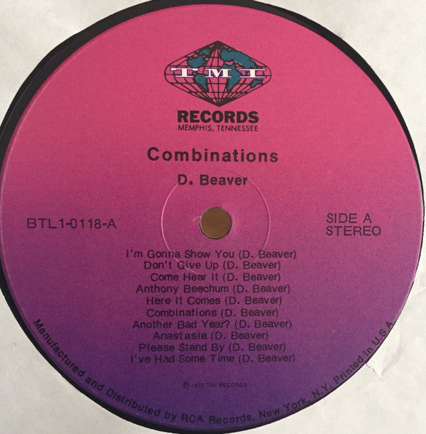 Beaver, David - Combinations (VG+) (Vinyl LP)