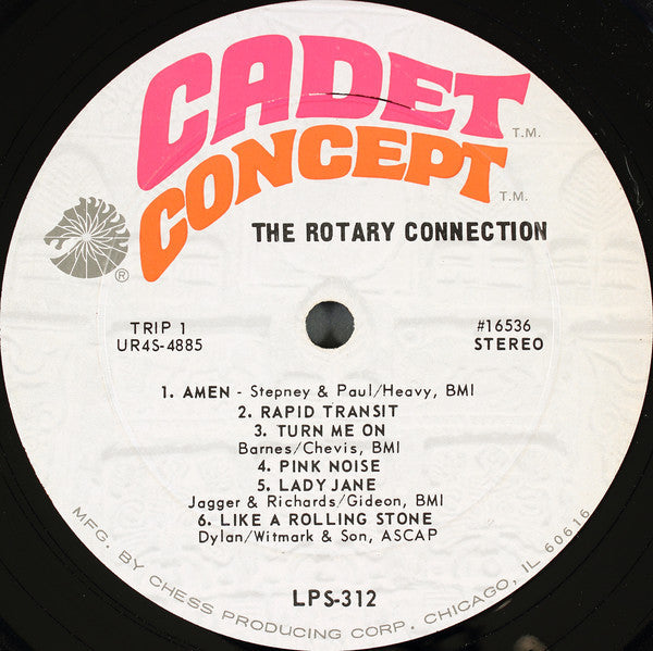 Rotary Connection - The Rotary Connection (VG) (Vinyl LP)