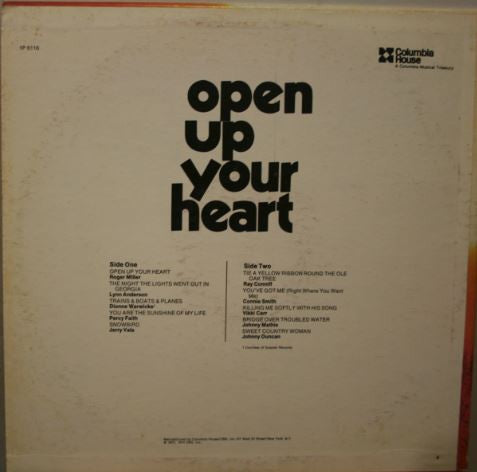 Open Up Your Heart (Vinyl, M) (Vinyl LP)