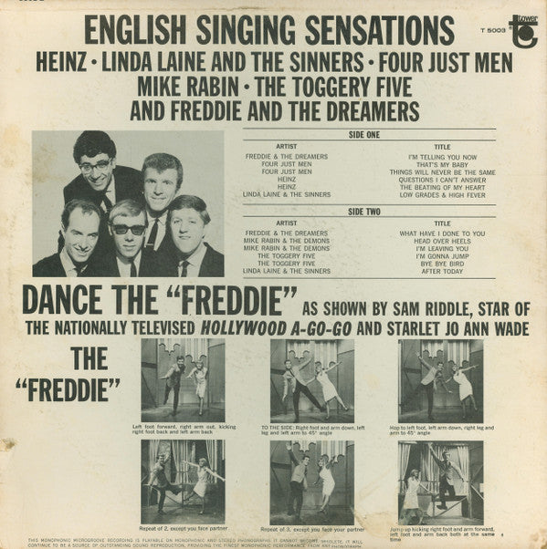 Freddie & The Dreamers - I'm Telling You Now - Dance The "Freddie" To Freddie & The Dreamers And Other Great English Stars (M) (Vinyl LP)