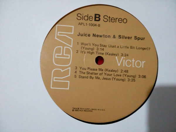 Newton, Juice & Silver Spur - Juice Newton & Silver Spur (VG+) (Vinyl LP)