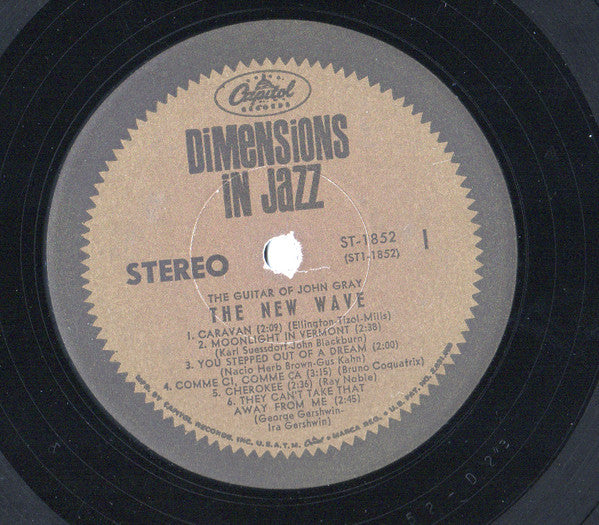 Gray, John  - The New Wave (VG) (Vinyl LP)