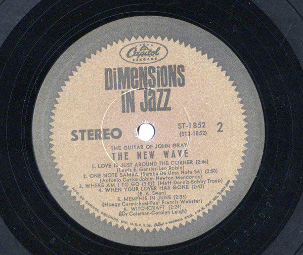 Gray, John  - The New Wave (VG) (Vinyl LP)