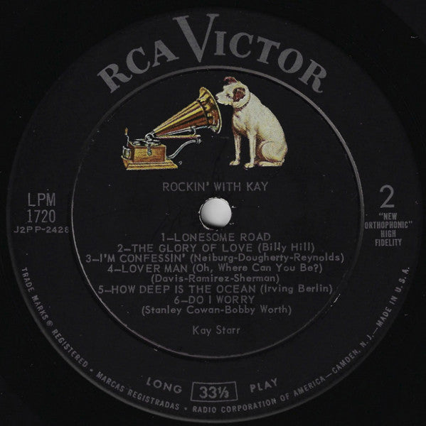 Starr, Kay - Rockin' With Kay (VG) (Vinyl LP)