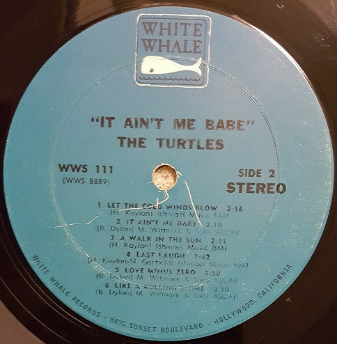 Turtles - It Ain't Me Babe (VG) (Vinyl LP)