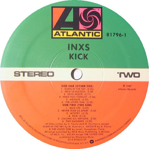 INXS - Kick (Vinyl, NM or M-) (Vinyl LP)