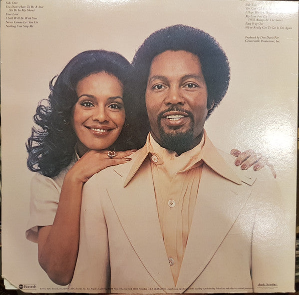 McCoo, Marilyn & Billy Davis Jr. - I Hope We Get To Love In Time (Vinyl, VG+) (Vinyl LP)
