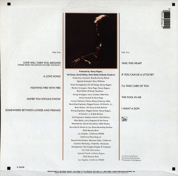 Rogers, Kenny - Love Will Turn You Around (VG) (Vinyl LP)