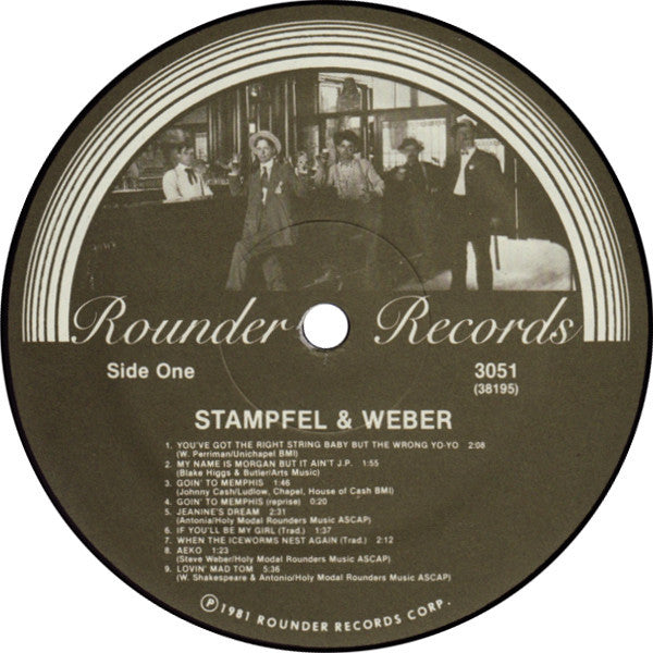 Stampfel & Weber - Going Nowhere Fast (VG+) (Vinyl LP)