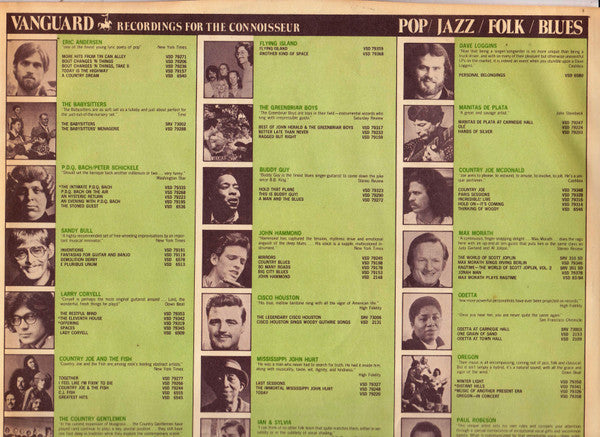 Paxton, Tom - New Songs From The Briarpatch (VG+) (Vinyl LP)