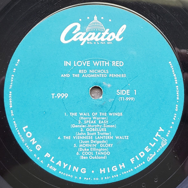 Nichols, Red And The Augmented Pennies - In Love With Red (VG) (Vinyl LP)