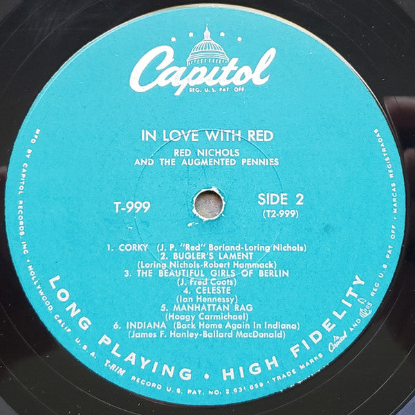 Nichols, Red And The Augmented Pennies - In Love With Red (VG) (Vinyl LP)