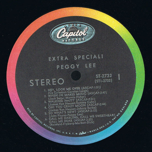 Lee, Peggy - Extra Special! (VG) (Vinyl LP)