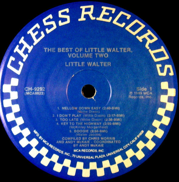 Little Walter - The Best Of Little Walter Volume Two (Vinyl, VG+) (Vinyl LP)