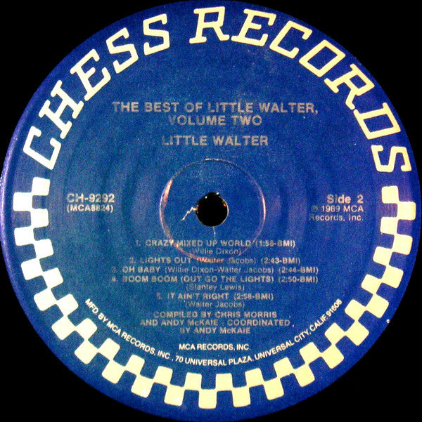Little Walter - The Best Of Little Walter Volume Two (Vinyl, VG+) (Vinyl LP)