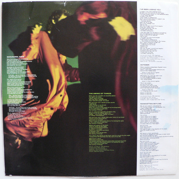 a-ha - Scoundrel Days (VG+) (Vinyl LP)