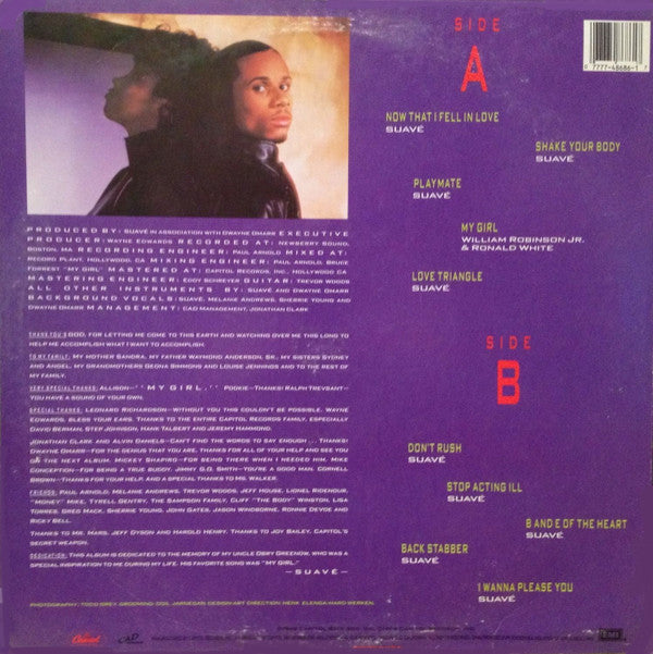 Suave - I'm Your Playmate (VG+) (Vinyl LP)