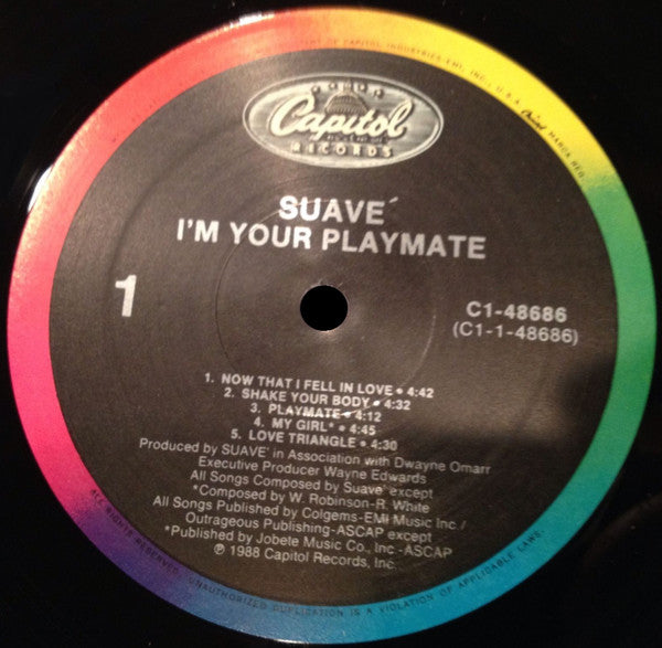 Suave - I'm Your Playmate (VG+) (Vinyl LP)