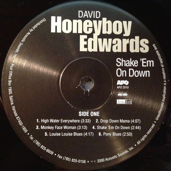 Edwards, David Honeyboy - Shake 'Em On Down (Vinyl, VG+) (Vinyl LP)