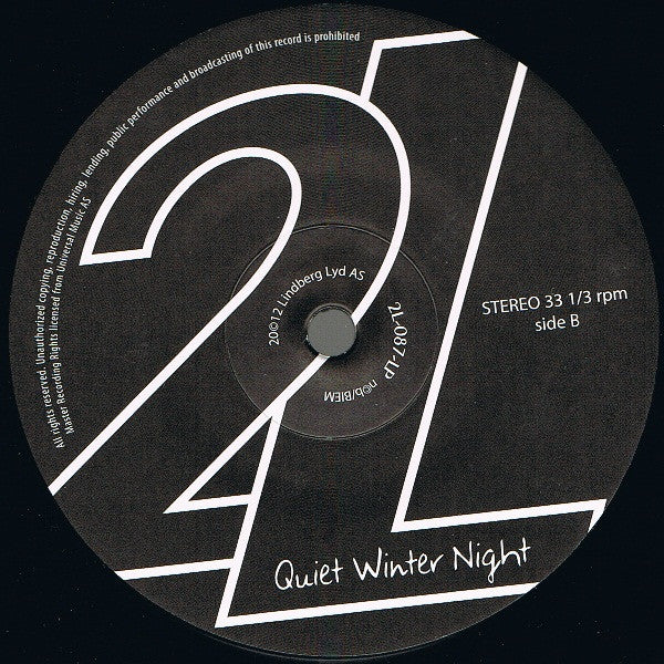 Hoff Ensemble - Quiet Winter Night - An Acoustic Jazz-Project (NM or M-) (Vinyl LP)
