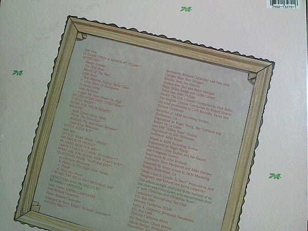 Carpenters - An Old-Fashioned Christmas (Vinyl, VG+) (Vinyl LP)